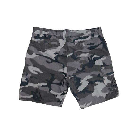 Champs CSG Men's Cargo Shorts Camouflage swim trunks drawstring Size 38 - Picture 2 of 3